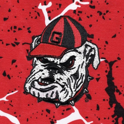 Shop Dyme Lyfe Red Georgia Bulldogs Storm T-shirt