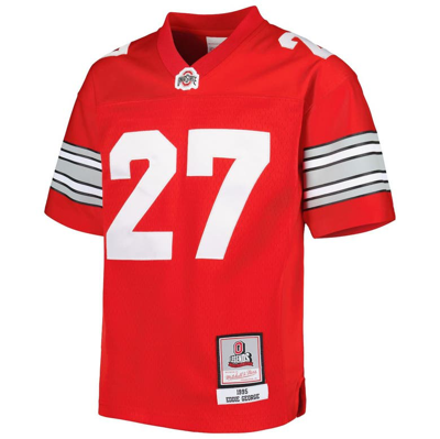 27 Eddie George Ohio State Buckeyes College Football Men Jersey - Red