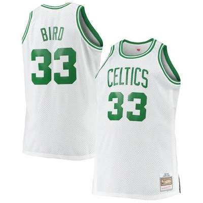 Mitchell and Ness Swingman Larry Bird All Star East NBA 1985 Jersey, White / S