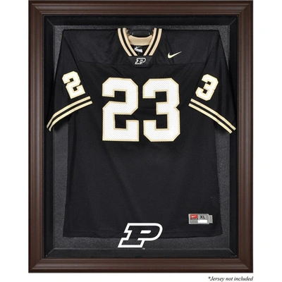 Shop Fanatics Authentic Purdue Boilermakers Brown Framed Logo Jersey Display Case