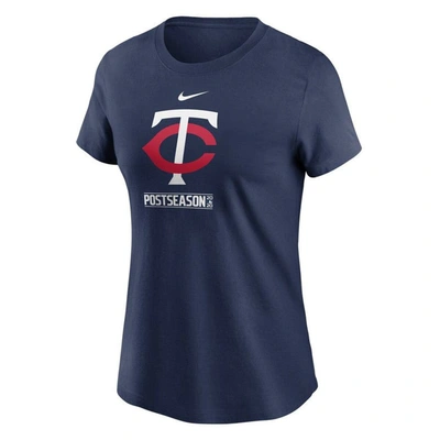 Shop Nike Navy Minnesota Twins 2020 Postseason Authentic Collection T-shirt