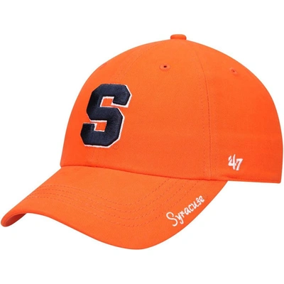 Shop 47 ' Orange Syracuse Orange Miata Clean Up Adjustable Hat