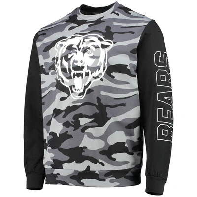 Shop Foco Black Chicago Bears Camo Long Sleeve T-shirt