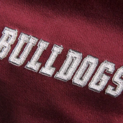 Shop Stadium Athletic Maroon Mississippi State Bulldogs Big Logo Pullover Hoodie