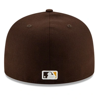 Shop New Era Brown San Diego Padres Authentic Collection On-field 59fifty Fitted Hat
