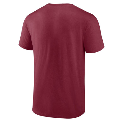 Shop Fanatics Branded Burgundy Washington Commanders Big & Tall Speed & Agility T-shirt