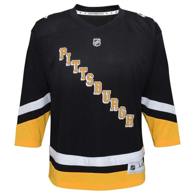 Shop Outerstuff Youth Black Pittsburgh Penguins 2021/22 Alternate Replica Jersey