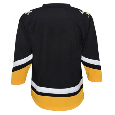 Shop Outerstuff Youth Black Pittsburgh Penguins 2021/22 Alternate Replica Jersey