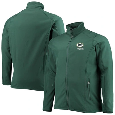 Shop Dunbrooke Green Green Bay Packers Big & Tall Sonoma Softshell Full-zip Jacket