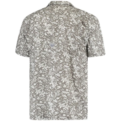 Shop Columbia Gray Texas Longhorns Super Slack Tide Button-up Shirt