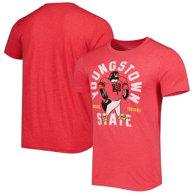 Shop Homefield Heather Red Youngstown State Penguins Hometown T-shirt
