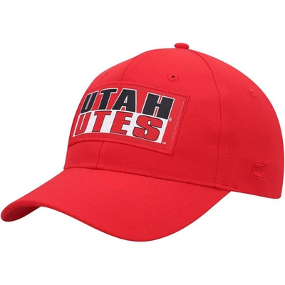 Shop Colosseum Red Utah Utes Positraction Snapback Hat
