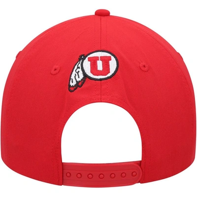 Shop Colosseum Red Utah Utes Positraction Snapback Hat