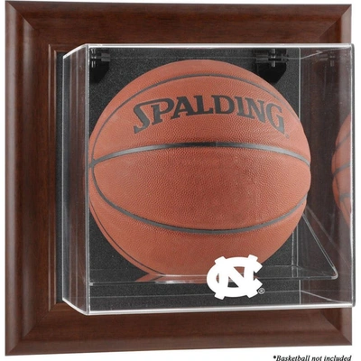 Shop Fanatics Authentic North Carolina Tar Heels Brown Framed (2015-present Logo) Wall-mountable Basketball Display Case