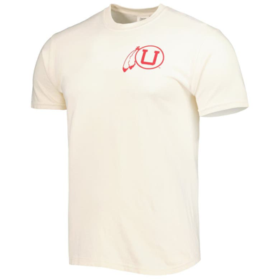 Shop Image One Cream Utah Utes Vault Vintage Comfort Color T-shirt