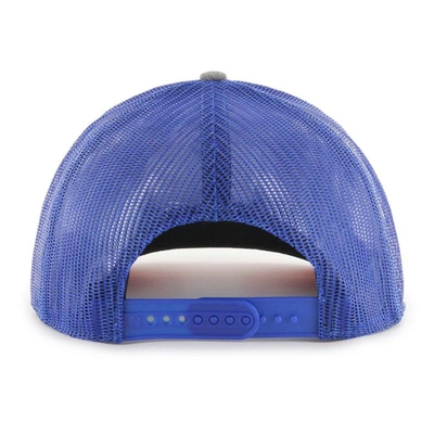 Shop 47 ' Charcoal Chicago Cubs Slate Trucker Snapback Hat