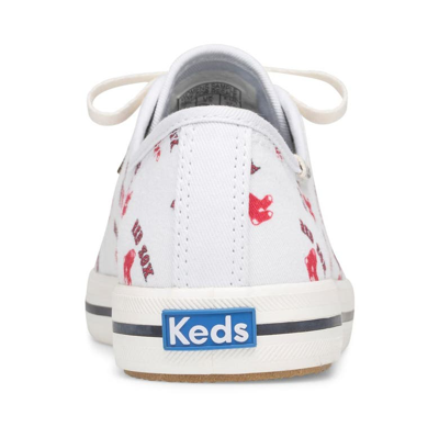 Shop Kedsr Keds White Boston Red Sox Kickstart Repeat Logo Sneakers