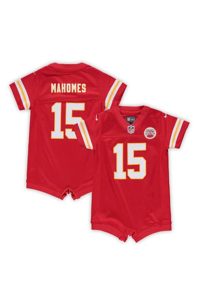 Shop Nike Infant  Patrick Mahomes Red Kansas City Chiefs Romper Jersey