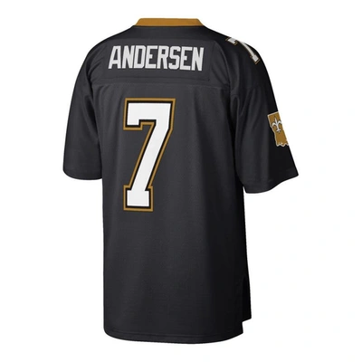 Shop Mitchell & Ness Morten Andersen Black New Orleans Saints Retired Player Legacy Replica Jersey