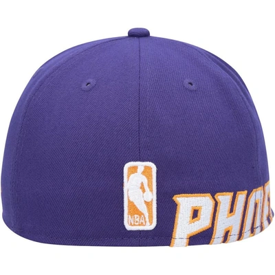 Shop New Era Purple Phoenix Suns Side Arch Jumbo 59fifty Fitted Hat