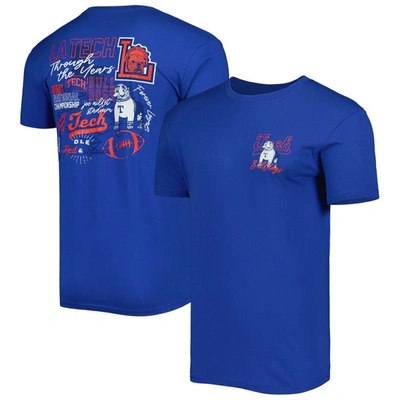 Shop Image One Royal Louisiana Tech Bulldogs Through The Years T-shirt