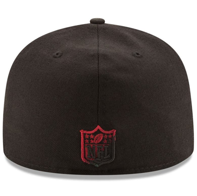 Shop New Era Black Arizona Cardinals Color Dim 59fifty Fitted Hat