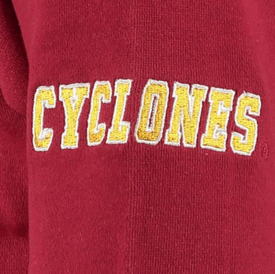 Shop Stadium Athletic Cardinal Iowa State Cyclones Big Logo Pullover Hoodie