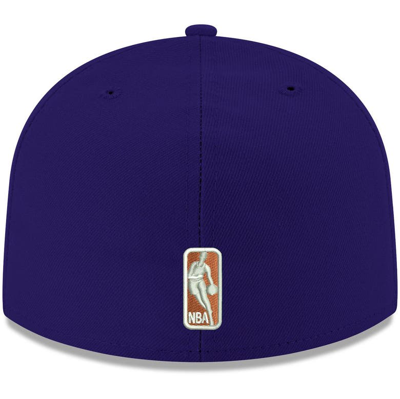 Shop New Era Purple Phoenix Suns Official Team Color 59fifty Fitted Hat
