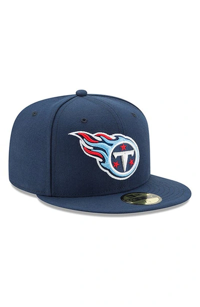 Shop New Era Navy Tennessee Titans Omaha 59fifty Hat