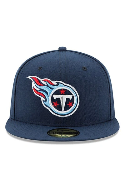 Shop New Era Navy Tennessee Titans Omaha 59fifty Hat