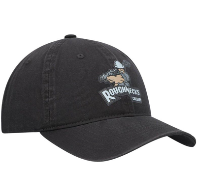 Shop Zephyr Charcoal Calgary Roughnecks Primary Logo Adjustable Hat