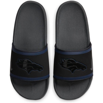 Shop Nike Denver Broncos Team Off-court Slide Sandals In Black