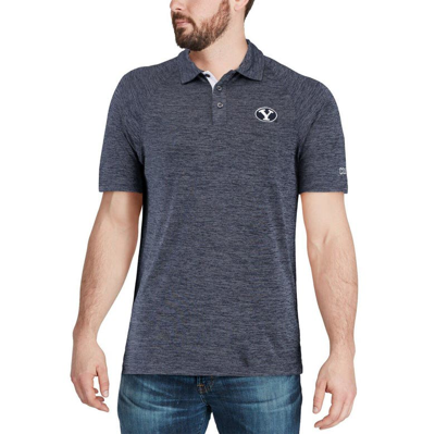 Shop Colosseum Heathered Navy Byu Cougars Down Swing Polo In Heather Navy