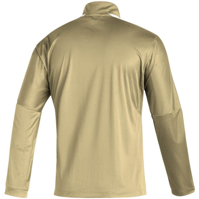 Shop Adidas Originals Adidas Gold Georgia Tech Yellow Jackets 2021 Sideline Primeblue Quarter-zip Jacket