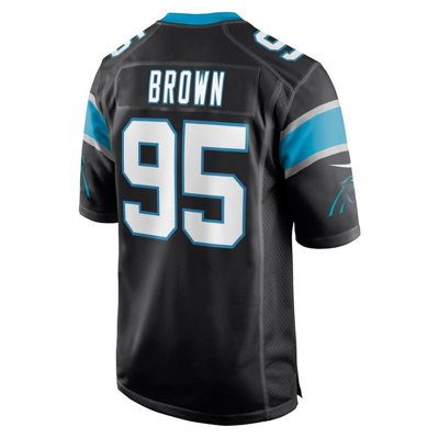 Shop Nike Derrick Brown Black Carolina Panthers Player Game Jersey