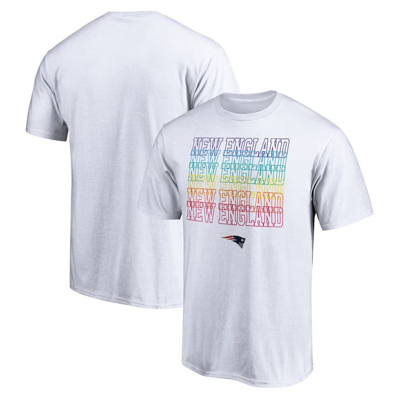 Shop Fanatics Branded White New England Patriots City Pride T-shirt