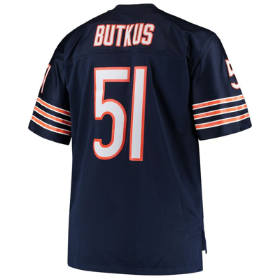 Mitchell & Ness Men's Dick Butkus Chicago Bears Replica Throwback Jersey In  Navy