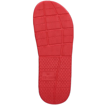 Shop Foco Houston Rockets Wordmark Gel Slide Sandals In Red