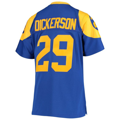 Shop Mitchell & Ness Eric Dickerson Royal Los Angeles Rams Legacy Replica Team Jersey