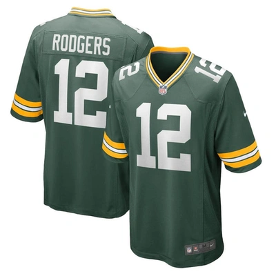 Shop Nike Aaron Rodgers Green Green Bay Packers Game Team Jersey