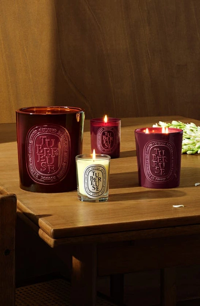 Diptyque Tubereuse Scented Candle 190 G In Clear Vessel