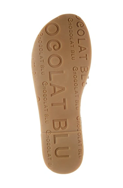 Shop Chocolat Blu Esme Espadrille Slide Sandal In Tan Suede