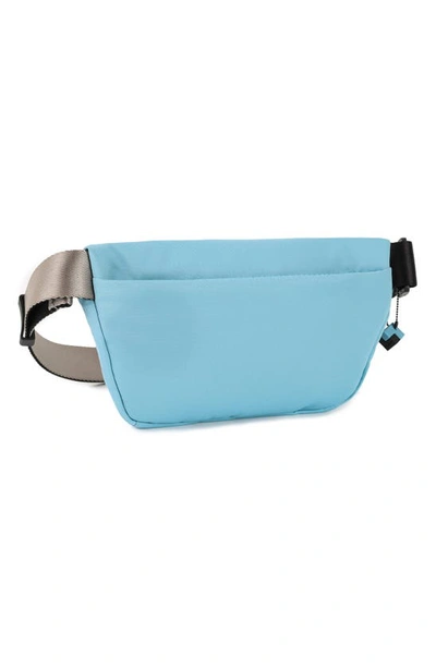 Shop Hedgren Halo Water Repellent Belt Bag In Summer Sky Blue