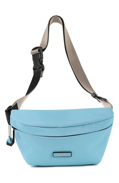 Shop Hedgren Halo Water Repellent Belt Bag In Summer Sky Blue