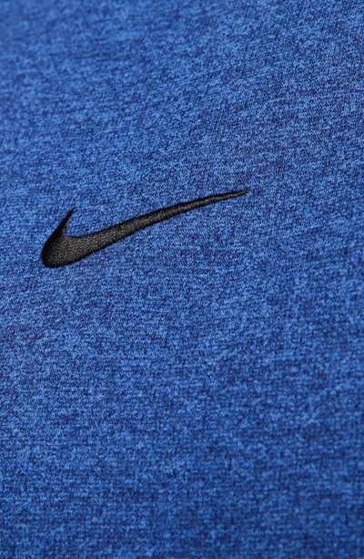 Shop Nike Therma-fit Pullover Hoodie In Blue Void/ Royal/ Black