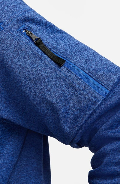 Shop Nike Therma-fit Pullover Hoodie In Blue Void/ Royal/ Black