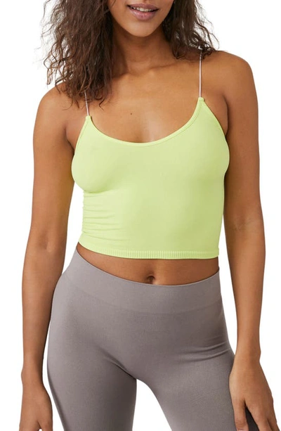 Shop Free People Intimately Fp Crop Top In Tonic