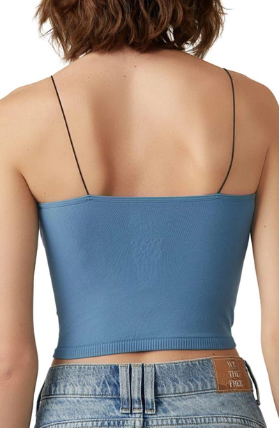Shop Free People Intimately Fp Crop Camisole In Jeans