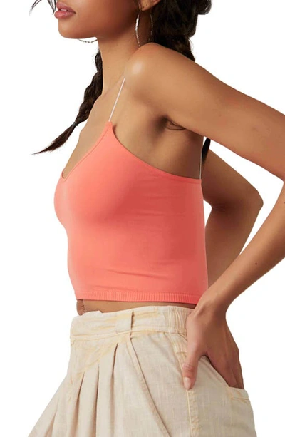 Shop Free People Intimately Fp Crop Top In Watermelon