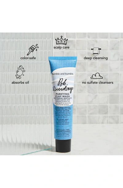 Shop Bumble And Bumble Sunday Clay Wash In Regular Size